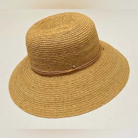 Helen Kaminski 100% Raffia Hat Turn Up/ Turn Down Brim - Picture 10 of 12